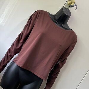 Athleta Brown Top sz small